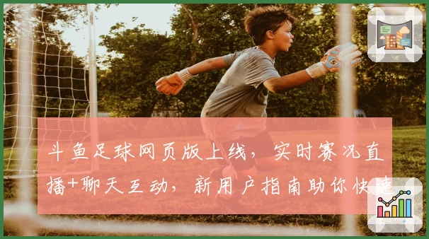 斗鱼足球网页版上线，实时赛况直播+聊天互动，新用户指南助你快速上手